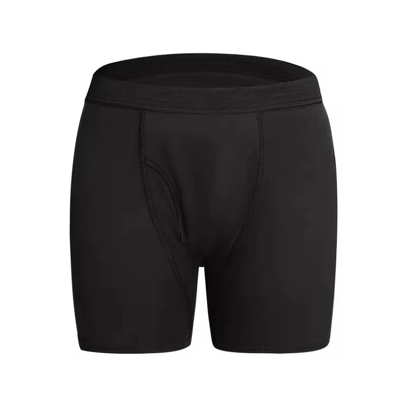 Men Ultra-Absorbent Incontinence Flat Underwear Leak Proof Breathable Comfortable Men'S Underwear Pants Boxer Berif