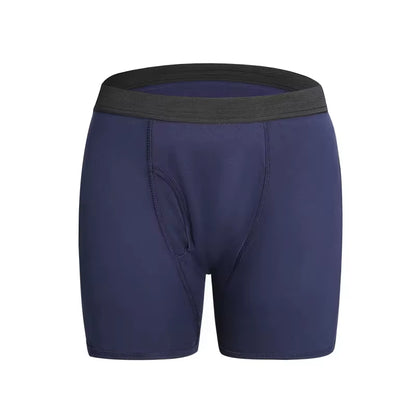 Men Ultra-Absorbent Incontinence Flat Underwear Leak Proof Breathable Comfortable Men'S Underwear Pants Boxer Berif